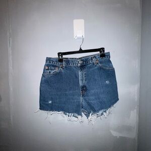 Levi's Classic Blue Jean Shorts
